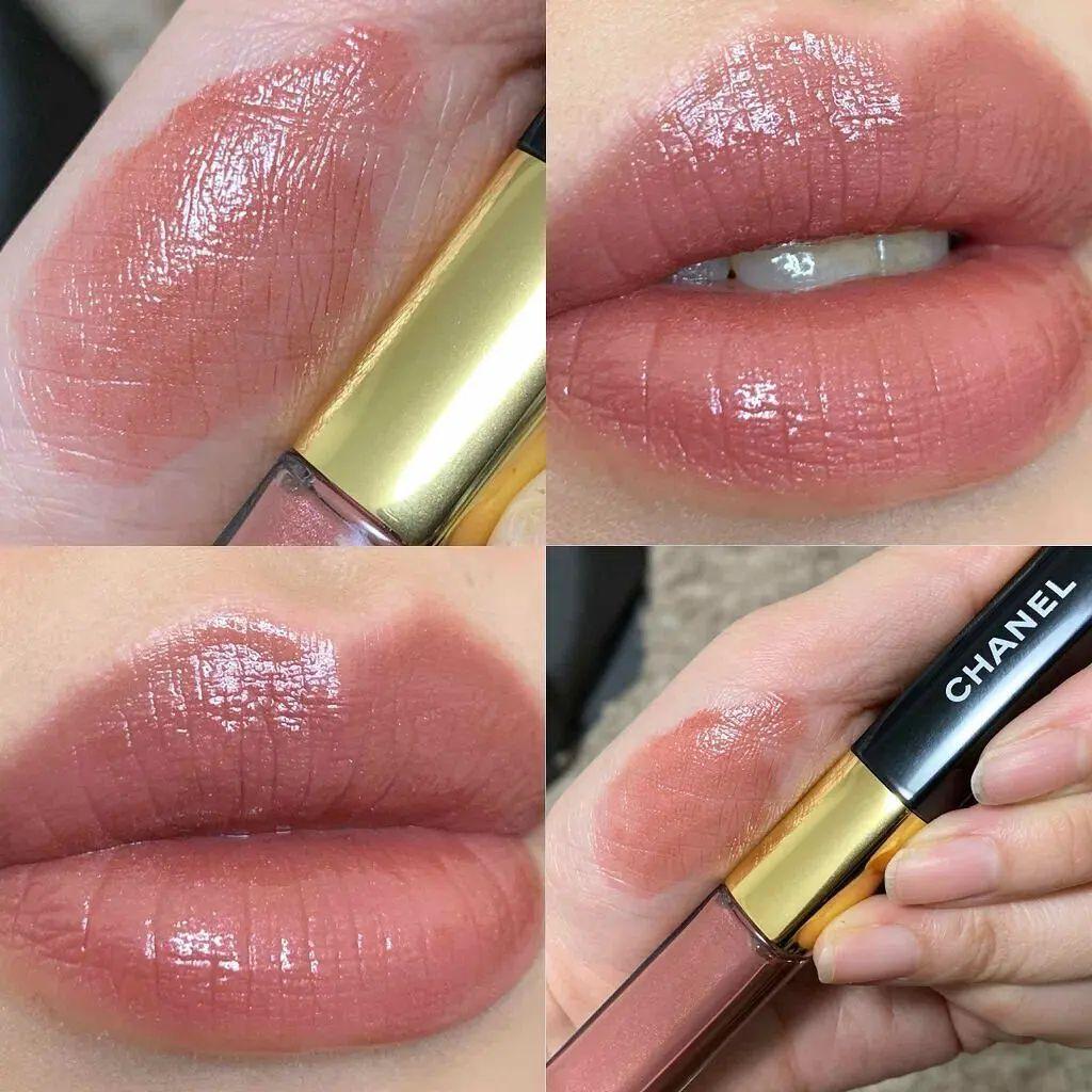 未使用　CHANEL　ルルージュデュオウルトラトゥニュ　186　ピンクヌード