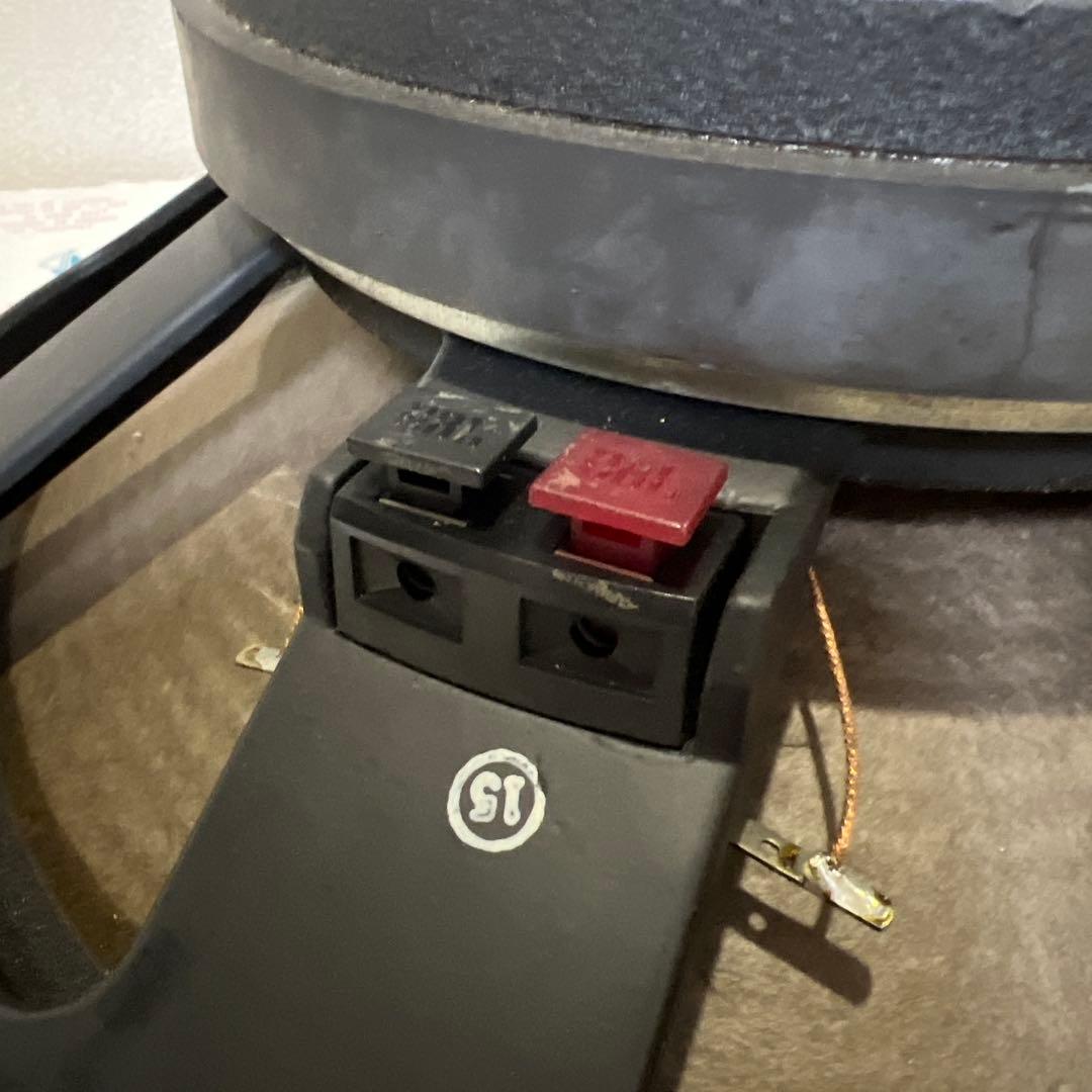 その② jBL 2225H 15インチウーファー　動作品　ペア購入限定　保証有