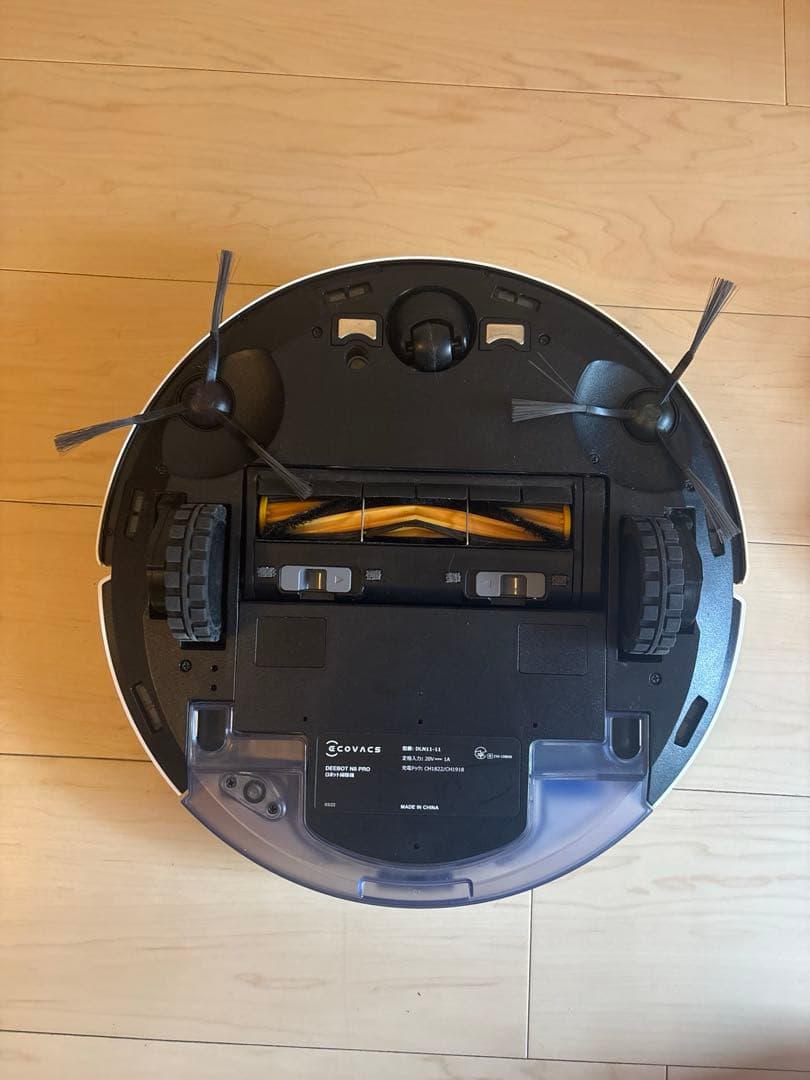 ECOVACS DEEBOT N8PRO 本体・付属品 （水拭き清掃機能未使用）