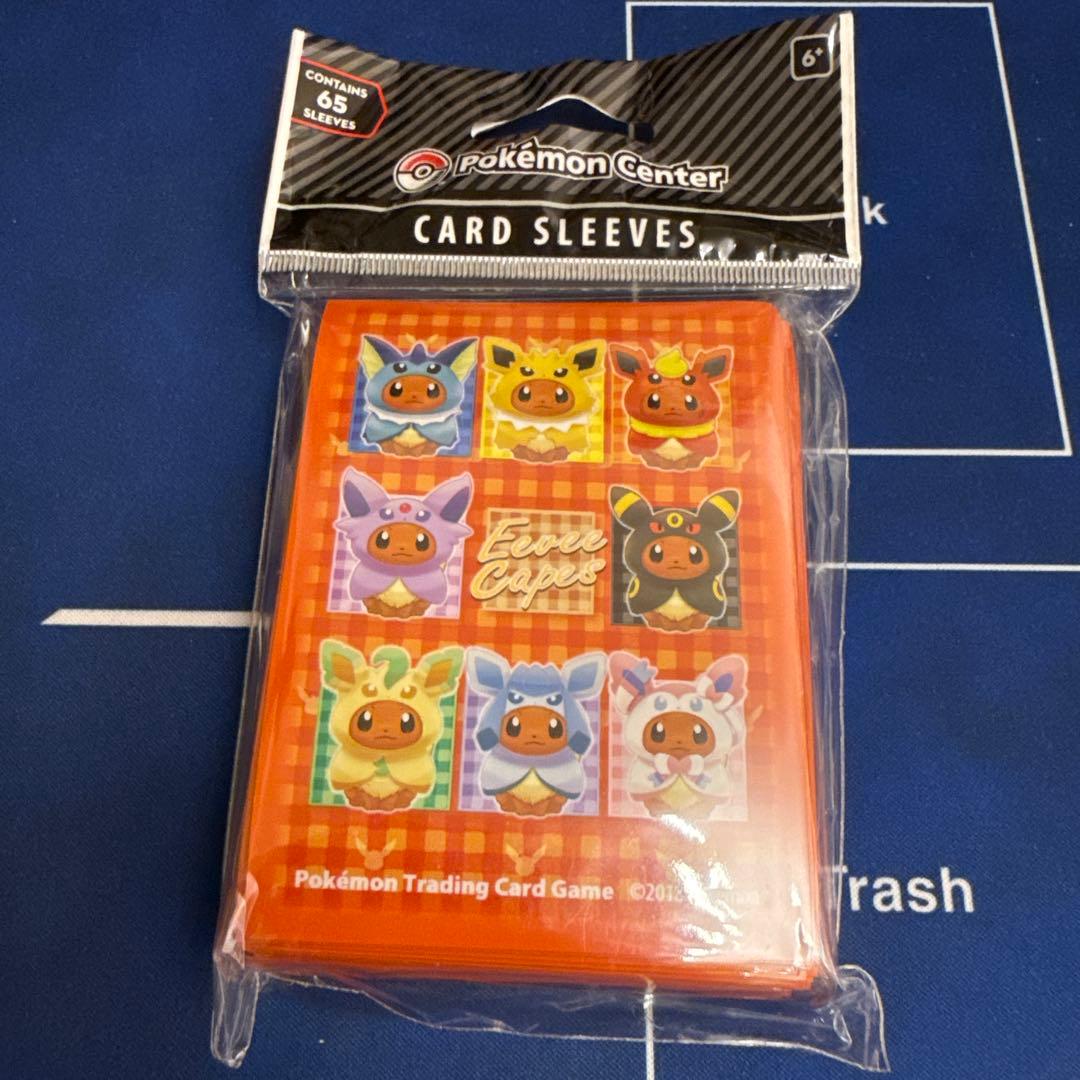 ポケモンカード　ポンチョを着たイーブイ　デッキシールド　海外限定