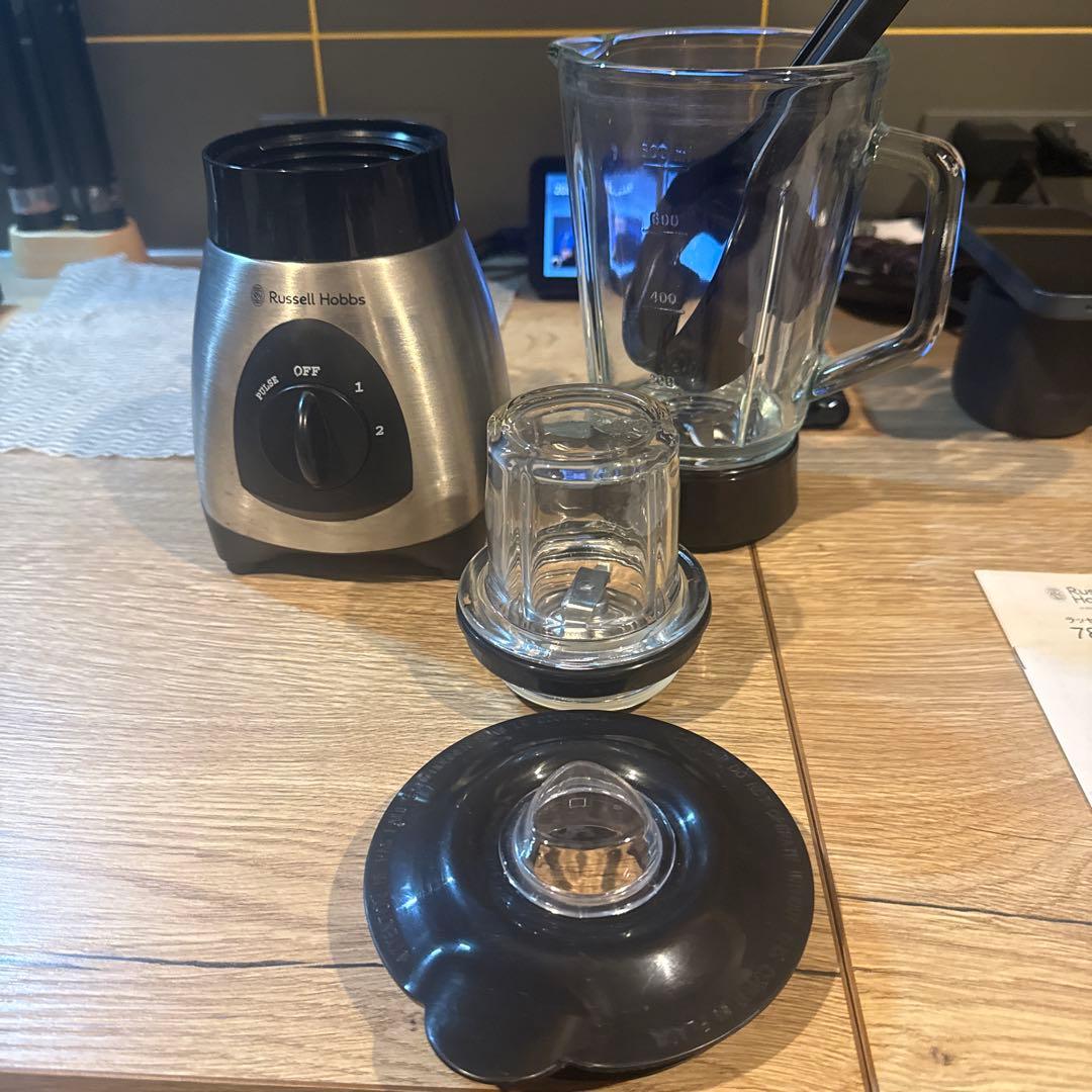 Russell Hobbs ブレンダー ミキサー　ガラス製