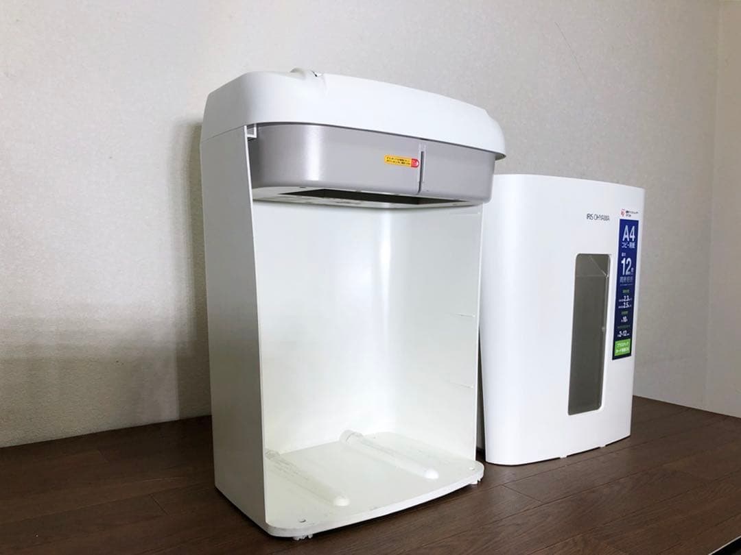 IRIS OHYAMA細密オフィスシュレッダーOF12M マイクロクロスカット