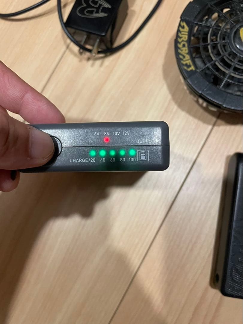 バートル　ファンセット 充電器付き