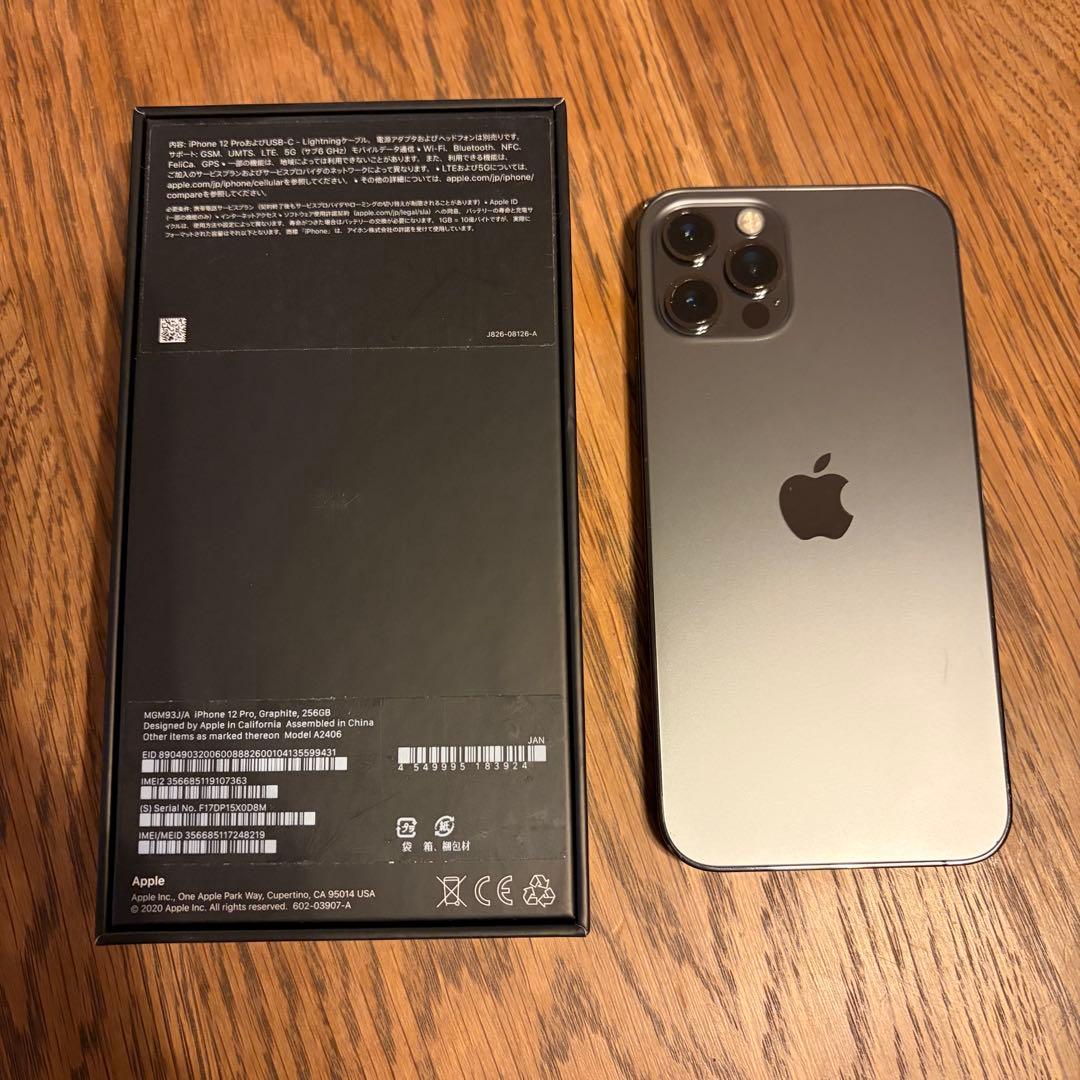 Apple iPhone 12 Pro 256GB グラファイト