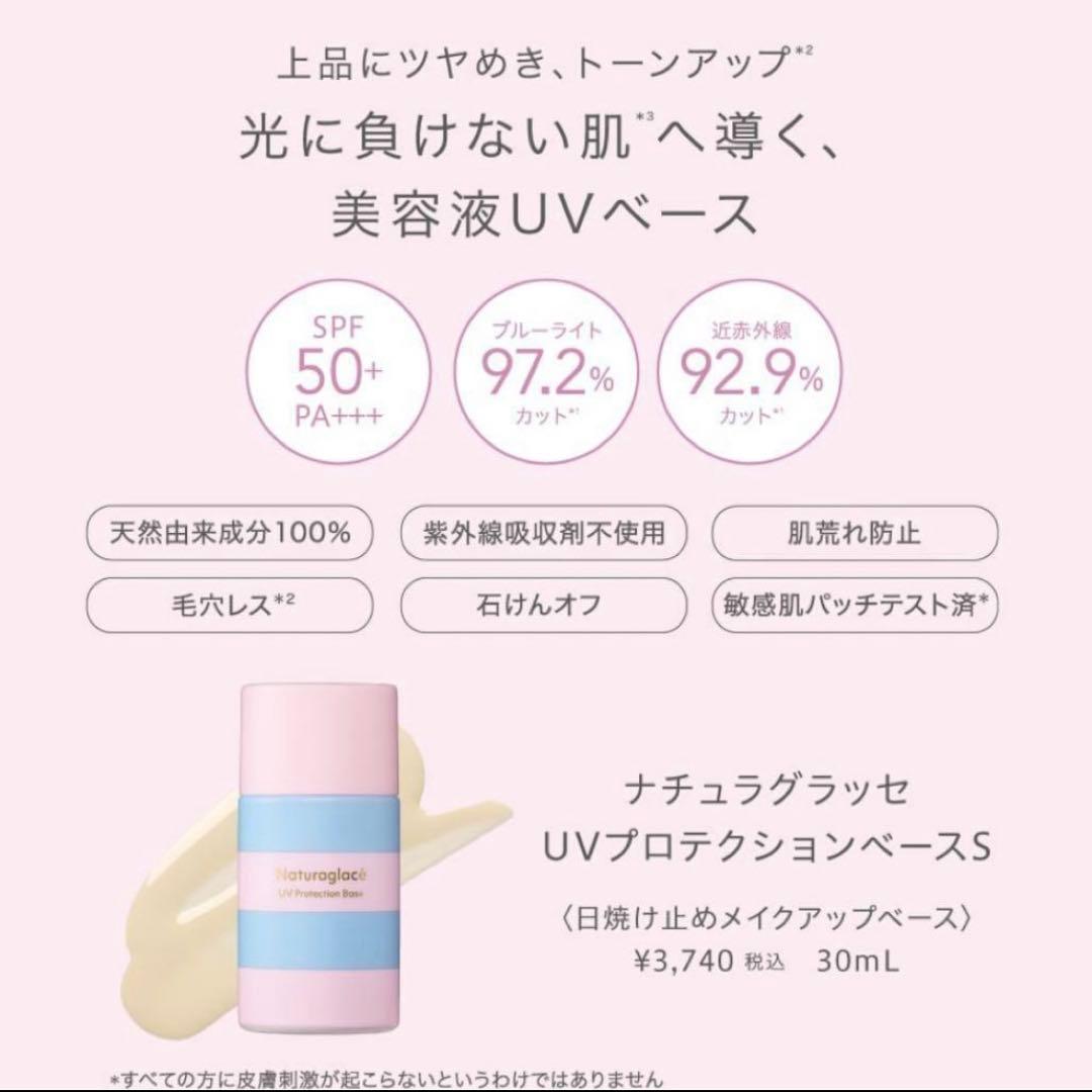【新品】ナチュラグラッセ UVパウダー・UVプロテクションベース　限定品セット