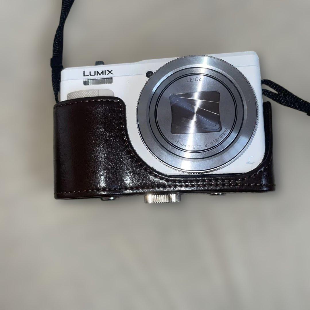 Panasonic Lumix ホワイト デジタルカメラ DMC-TZ85