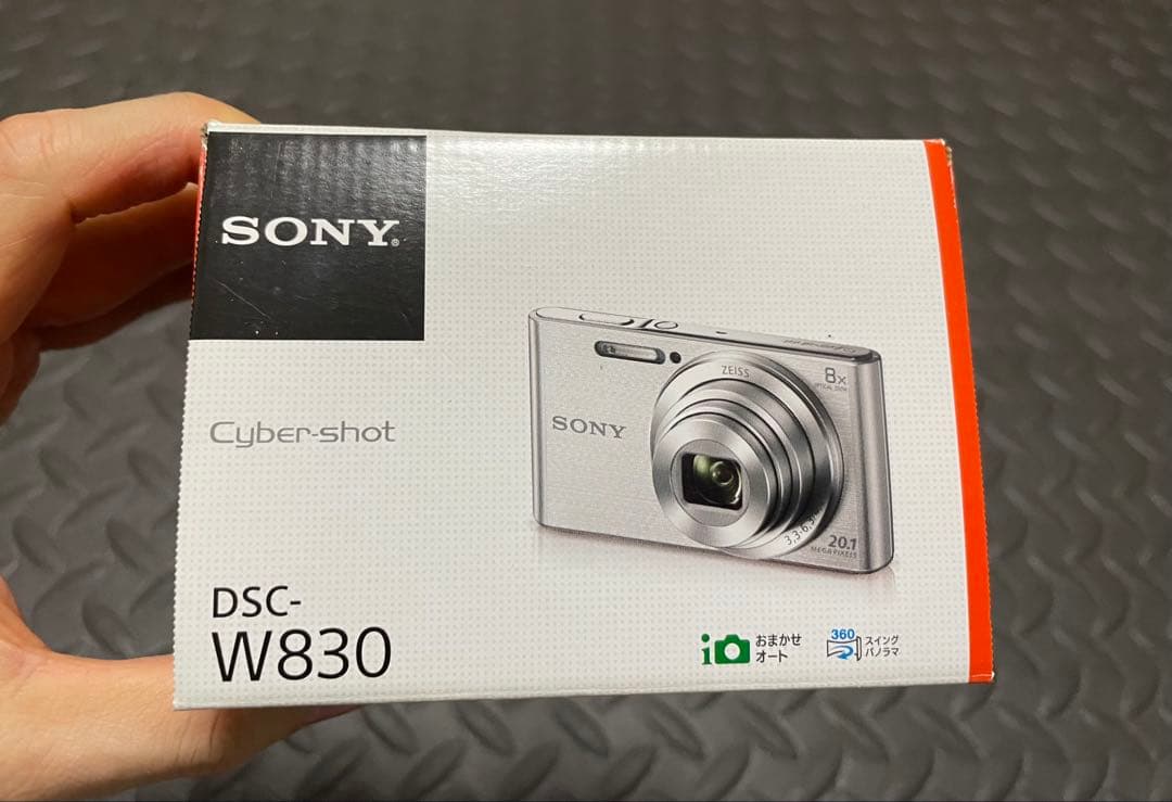 SONY サイバーショット　DSC-W830 SDカード付き