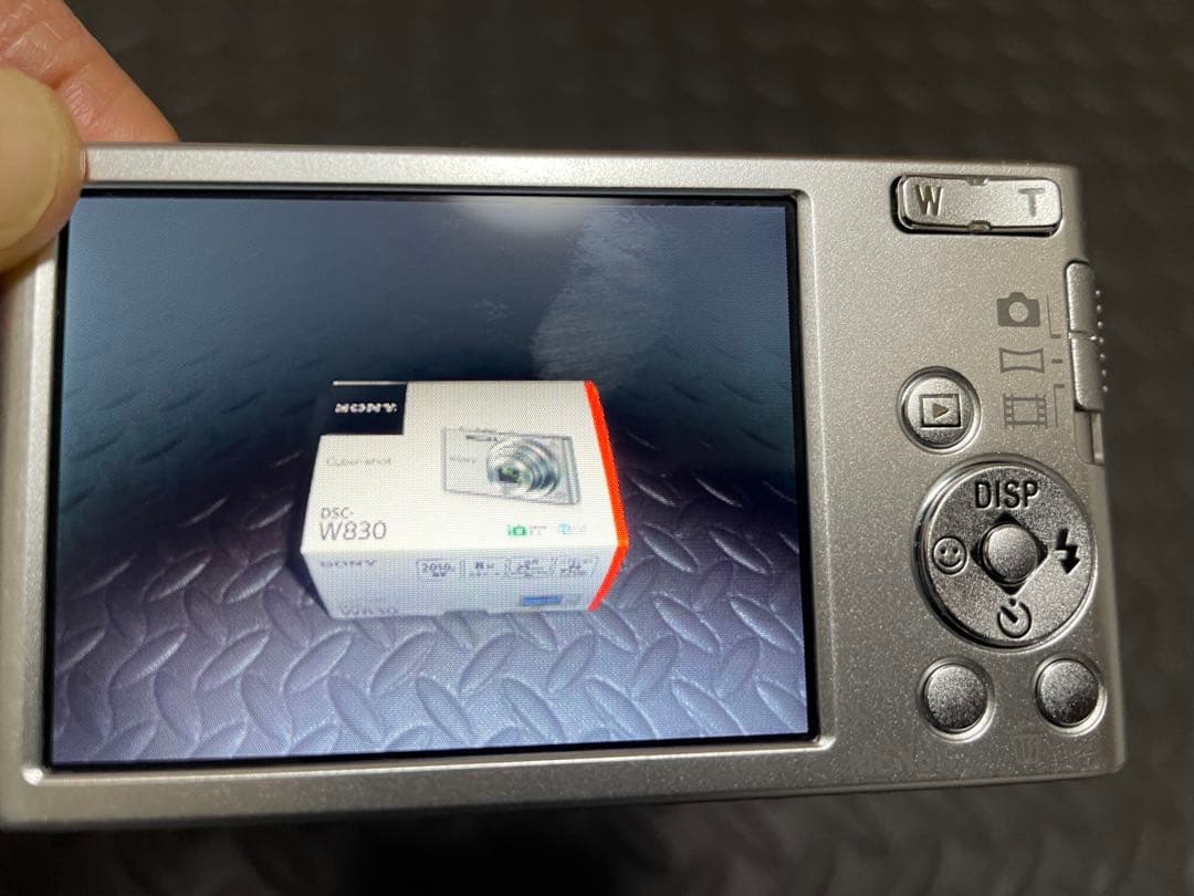 SONY サイバーショット　DSC-W830 SDカード付き