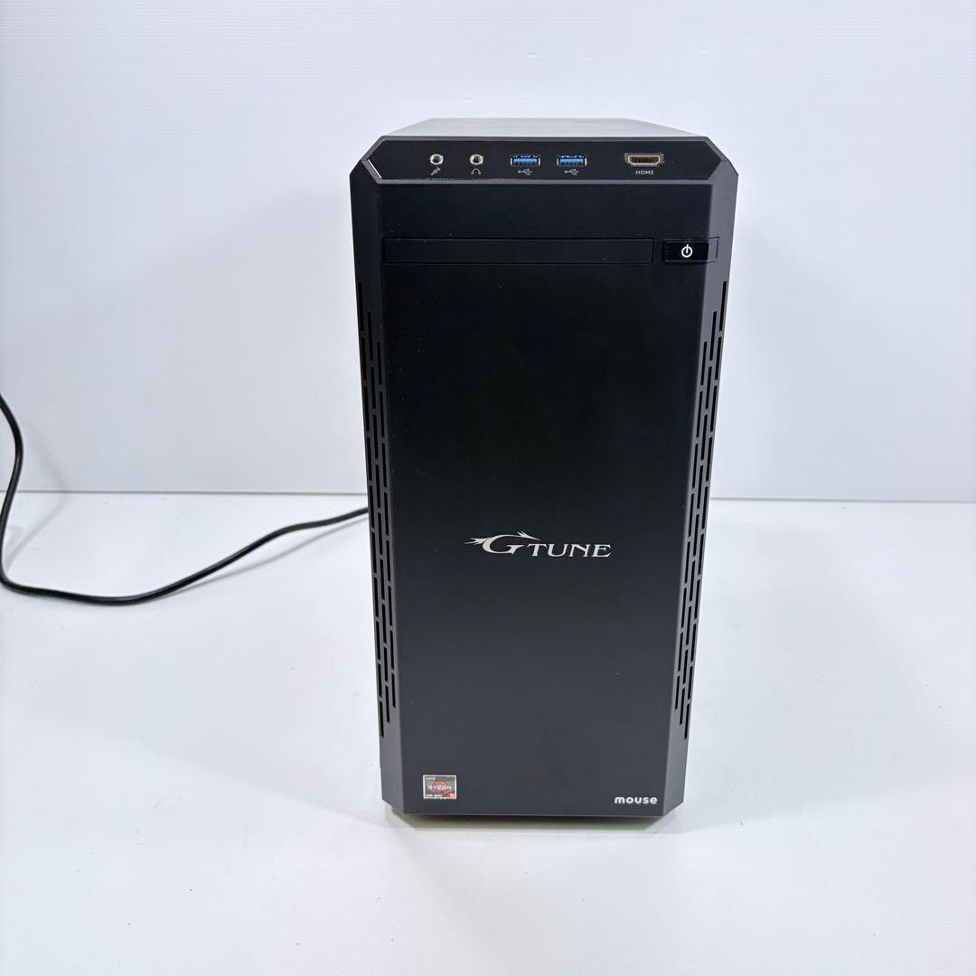 ゲーミングPC Ryzen5 4500 RTX3060 赤色LED AI画像生成
