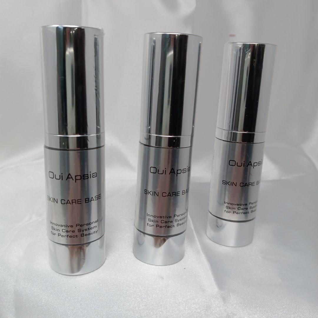 【未開封品】Oui Apsia SKIN CARE BASE 3本とパックセット