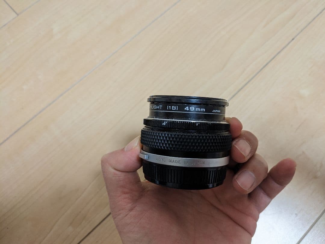 OLYMPUS 28mm f/3.5 レンズ