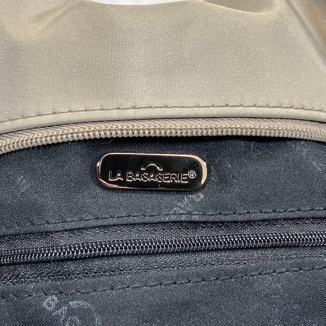 【美品】LABAGAGERIE ラバガジェリー旅行バッグショルダーバッグ大容量