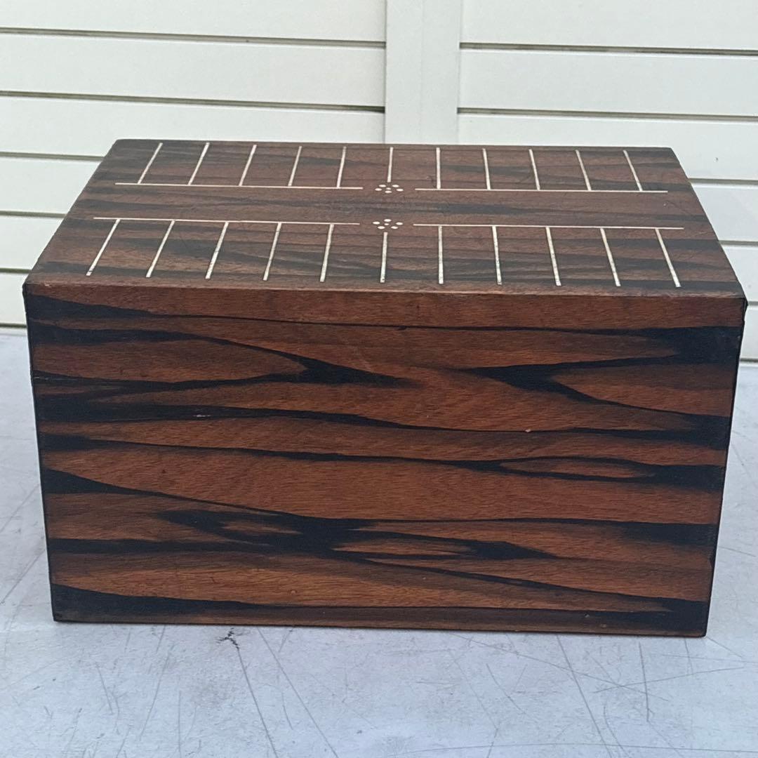 時代物木箱■玩具 囲碁 将棋