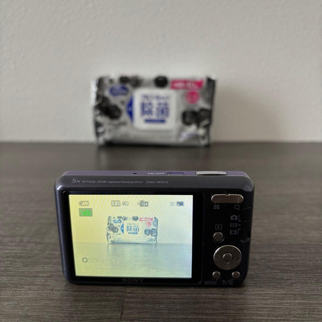 SONY Cyber-shot DSC-W570デジタルカメラ