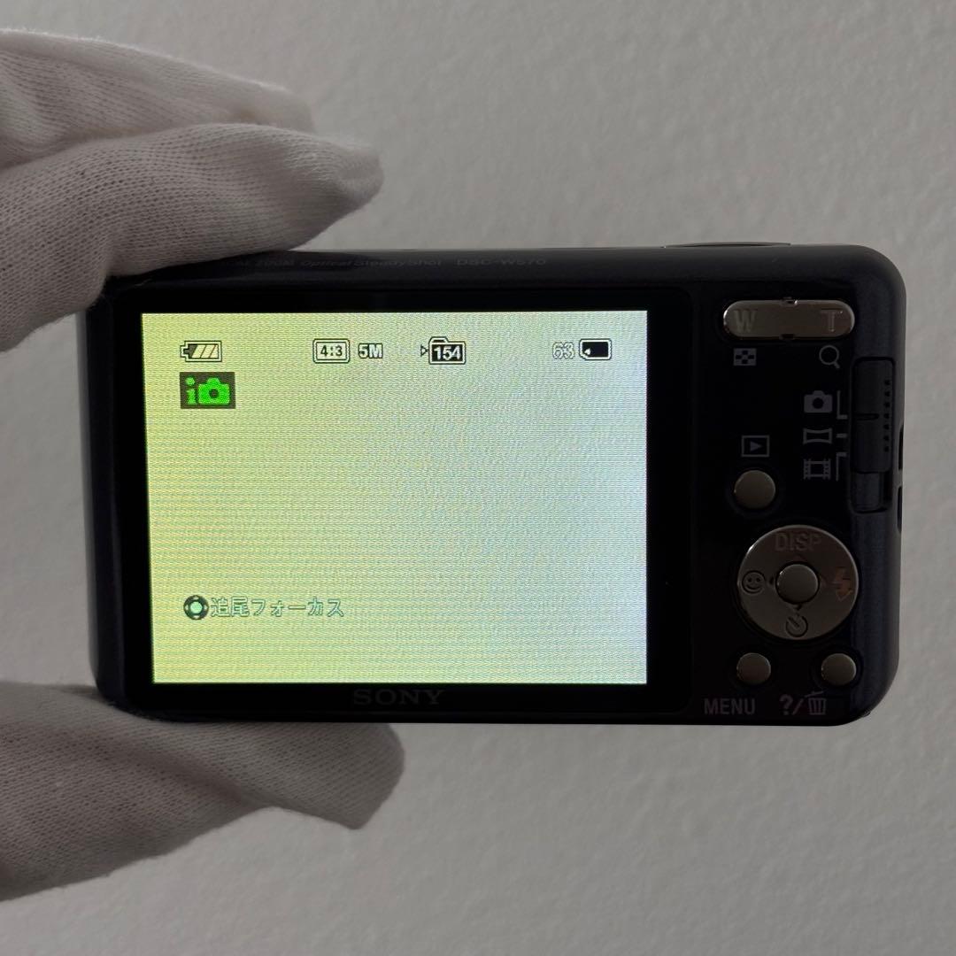 SONY Cyber-shot DSC-W570デジタルカメラ