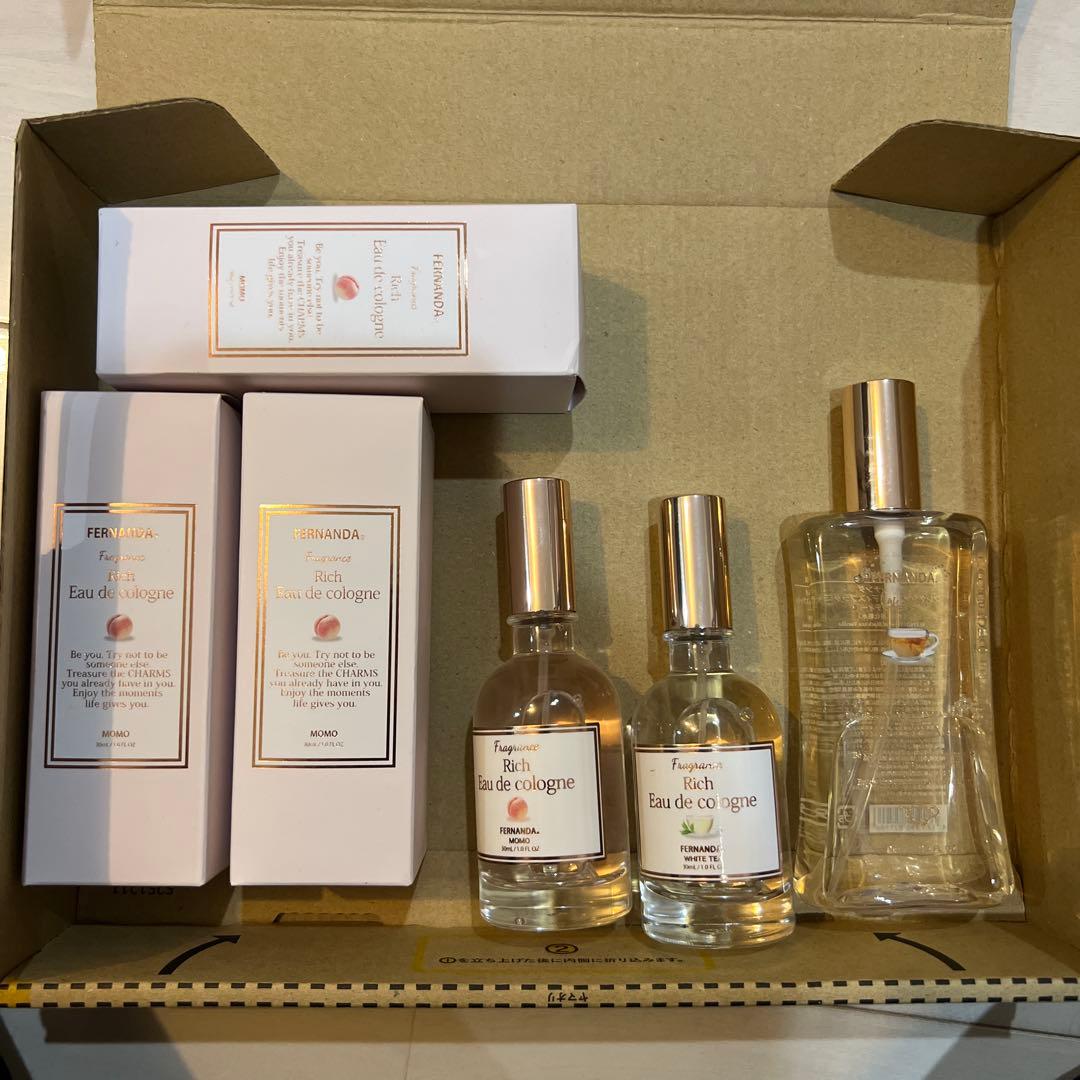 FERNANDA Rich Eau de Cologne 桃 4本　など　セット