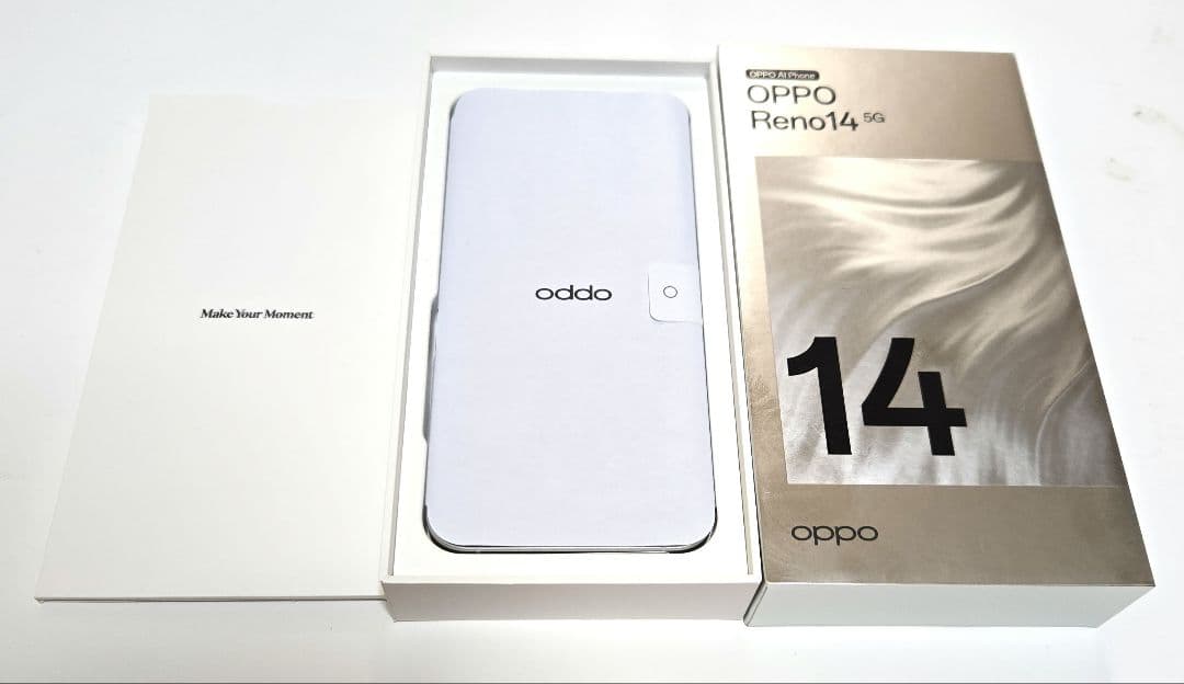 OPPO Reno14 5G 12GB256GB オパールホワイト 新品未使用