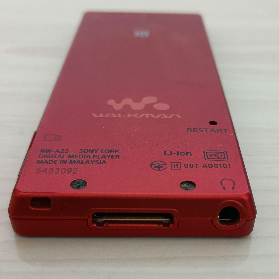 SONY NW-A25 レッド