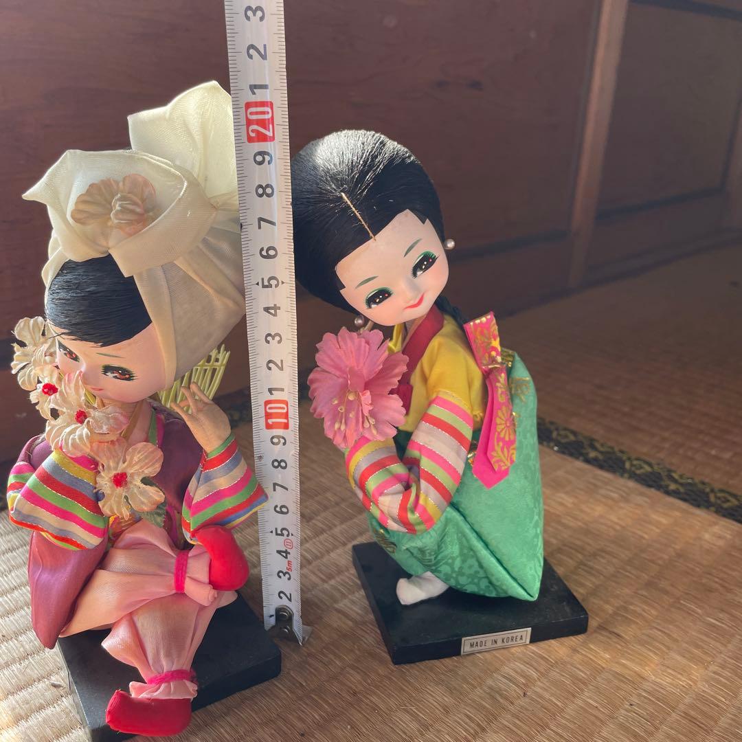 市松人形 日本製 伝統工芸品。Z