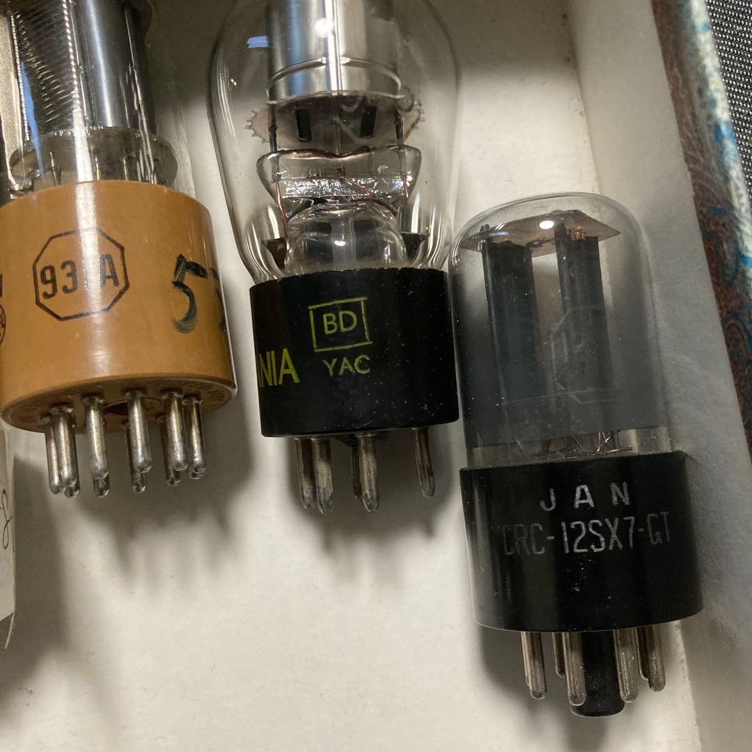 海外製　真空管セット RCA SYLVANIA 6080 7581A等　12本