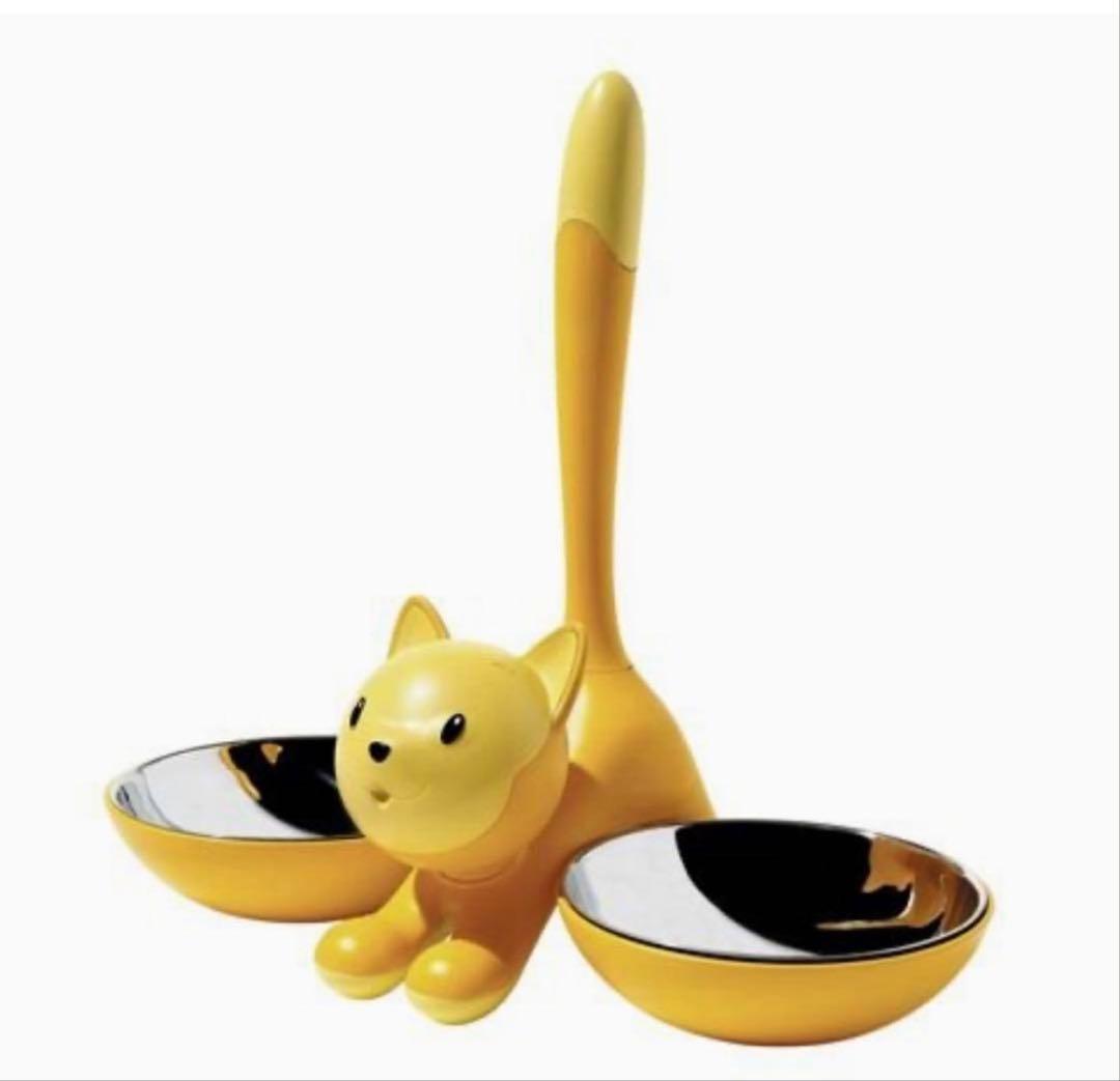 ※MS4 ALESSI アレッシィ　キャットボウル　イエロー　新品未使用 希少
