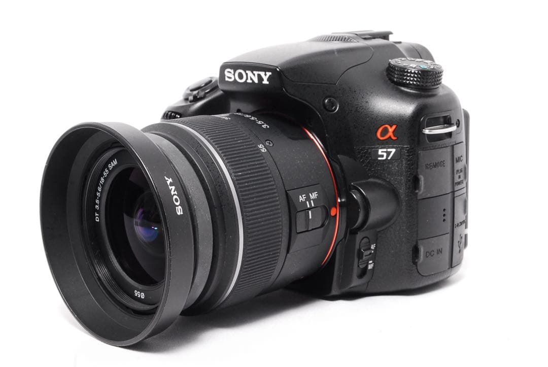 ◆すぐ使える◆一眼レフカメラ◆SONY α57◆スマホ転送◆初心者に◆Wレンズ◆