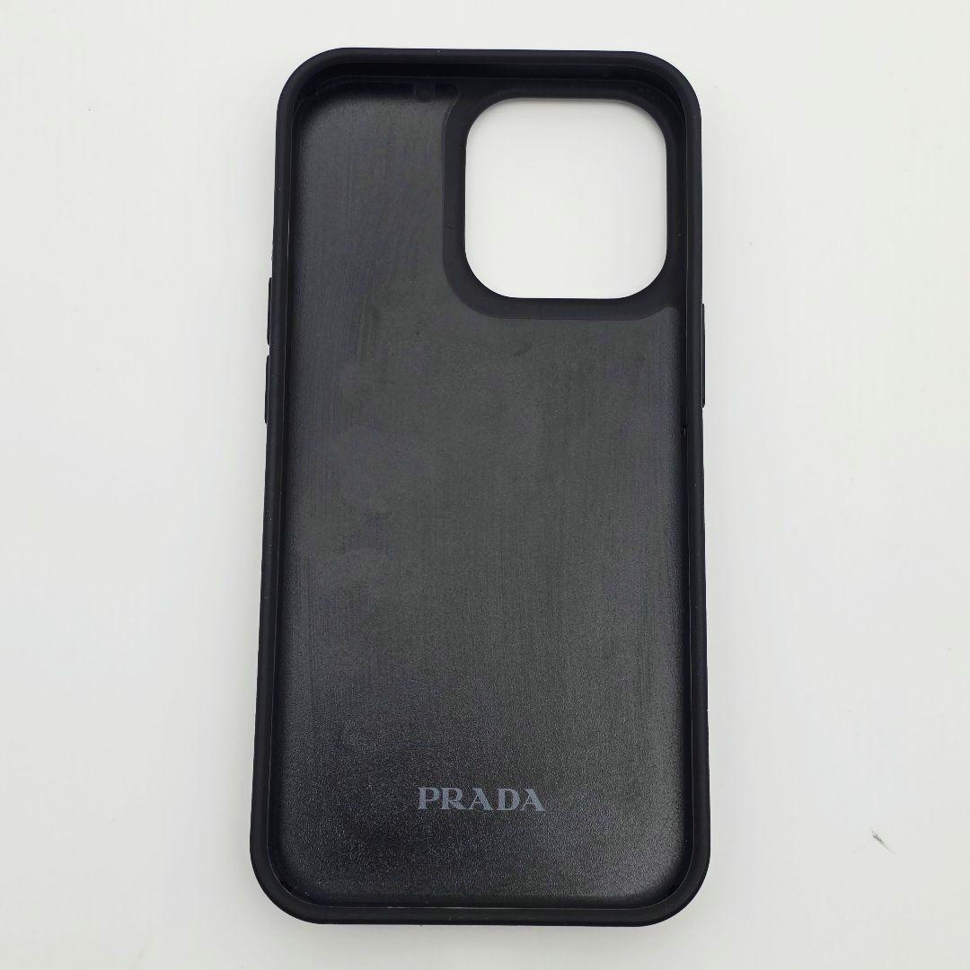 PRADA iphone13pro ケース サフィアーノレザー 三角ロゴ ピンク