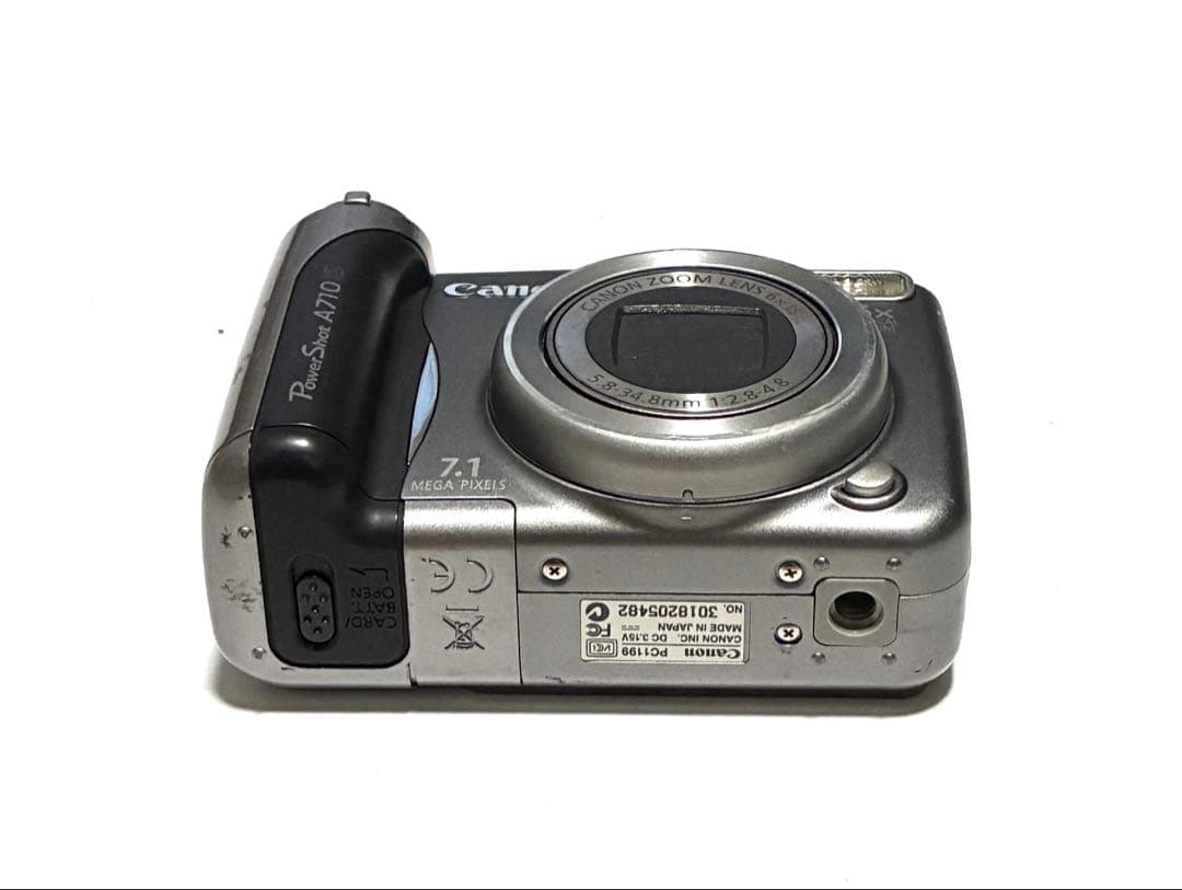【Canon】 PowerShot A710 IS コンパクトデジタルカメラ