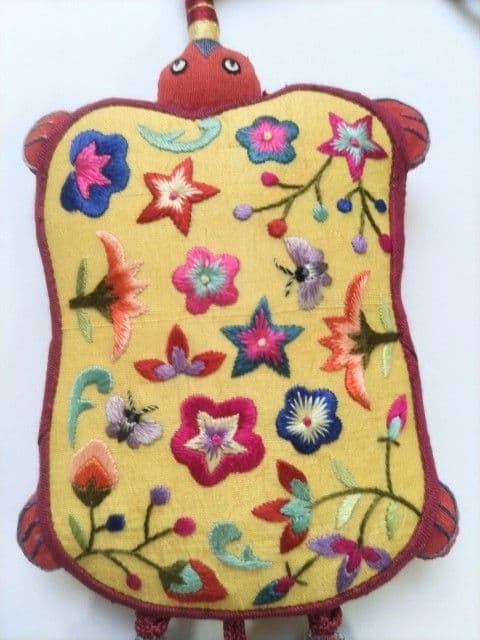 ノリゲ 노리개 手刺繍 作家もの YAGA 韓国 韓服 チマチョゴリ