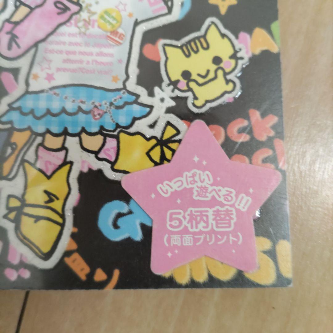 【平成レトロ】カミオジャパン　シール付メモ帳当時物　Y2K　ガラケー　ねこ