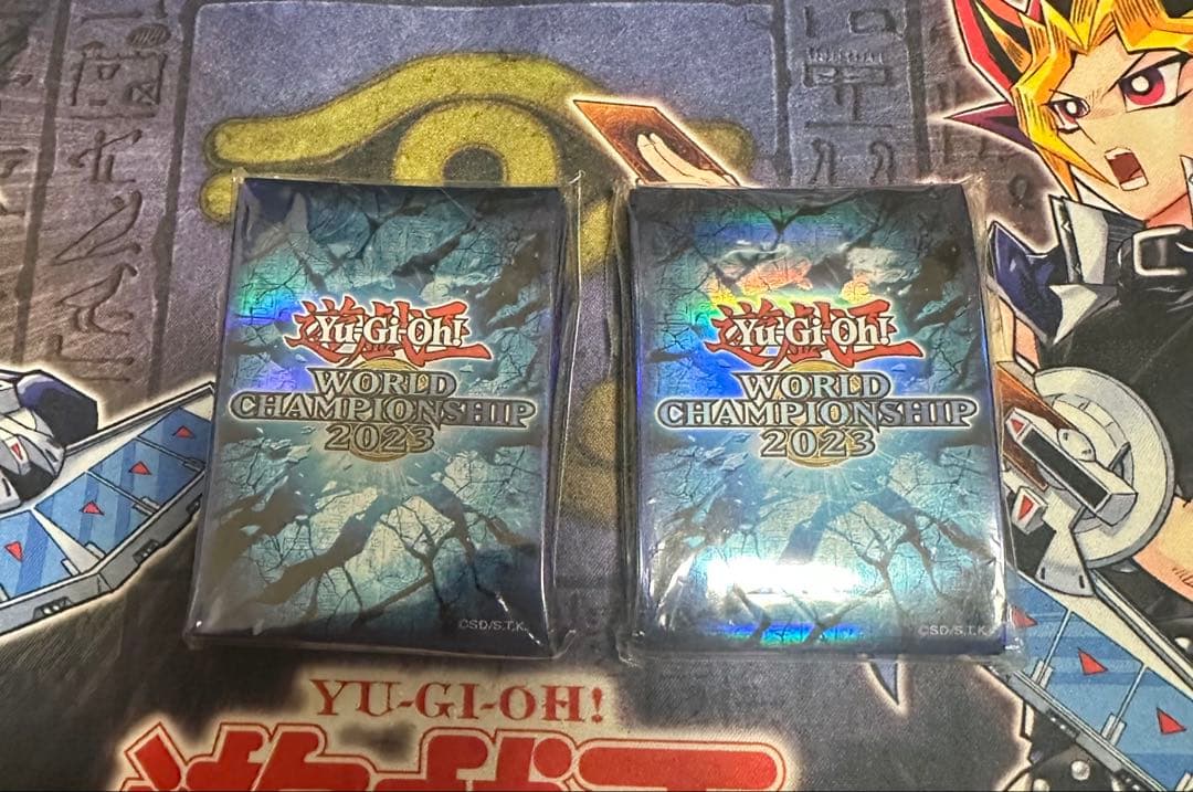 おまけつき 遊戯王 ワールドチャンピオンシップ2023スリーブ WCS2023