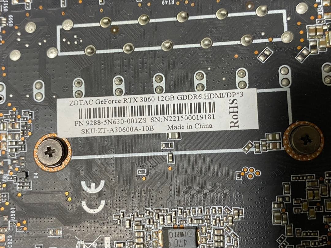 その他 GeForce RTX 3060 12G