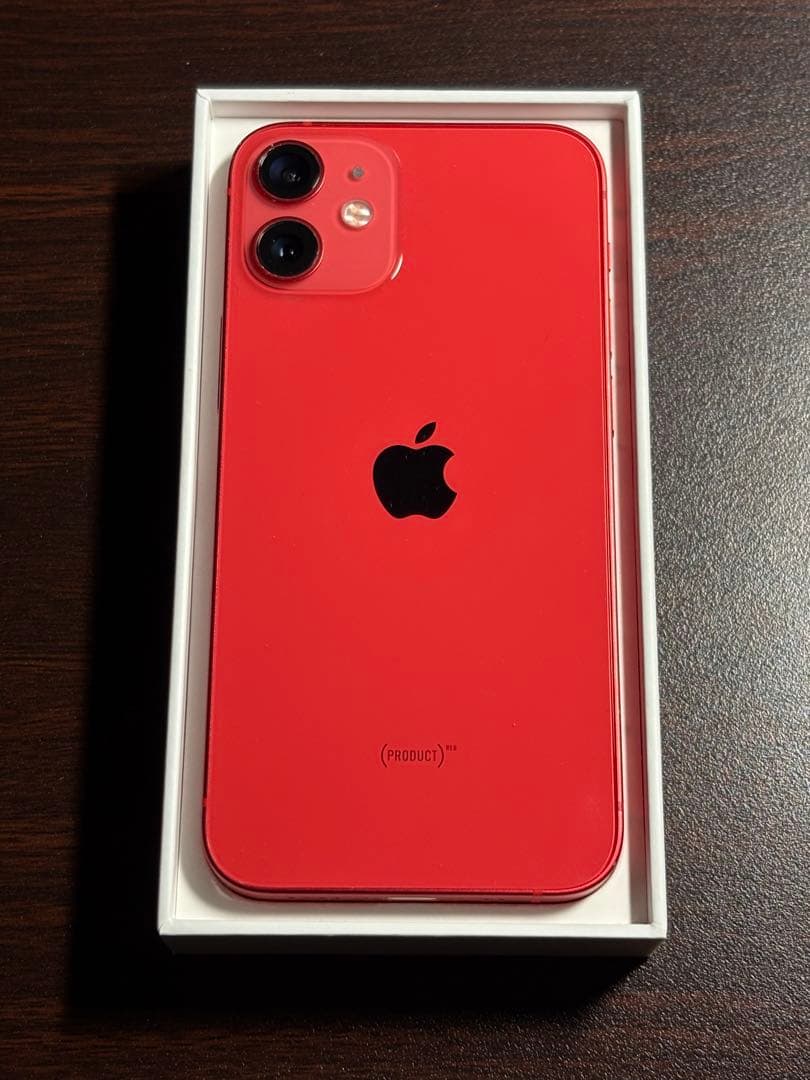 iphone12 mini 64GB レッド SIMフリー