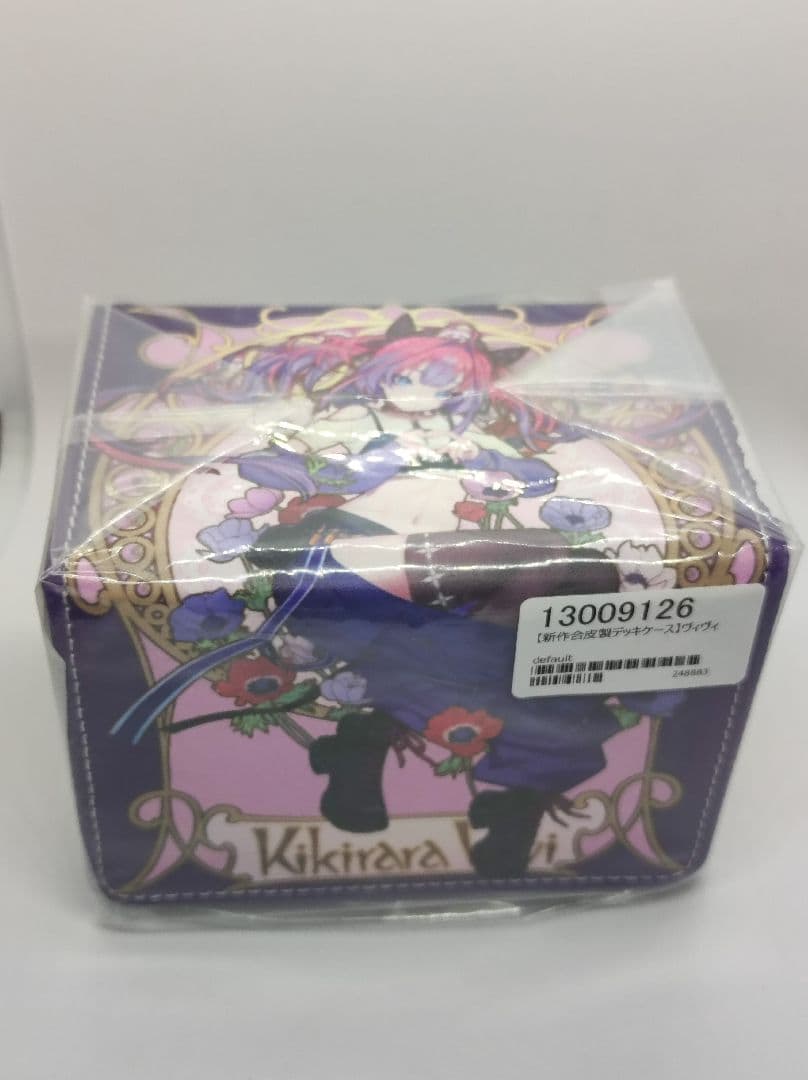 ホロライブ　合皮製デッキケース　ミュシャ風　ヴィヴィ