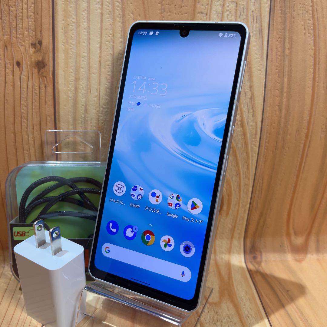 SIMフリー 本体 AQUOS sense 6 SHG05 64 GB 089J