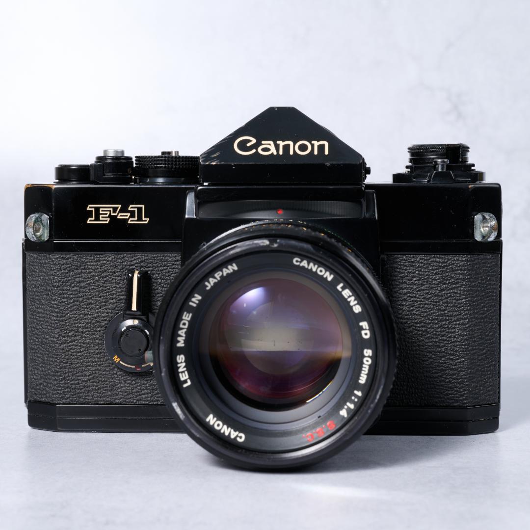 フィルムカメラ Canon F-1 / FD 50mm F1.4 s.s.c.