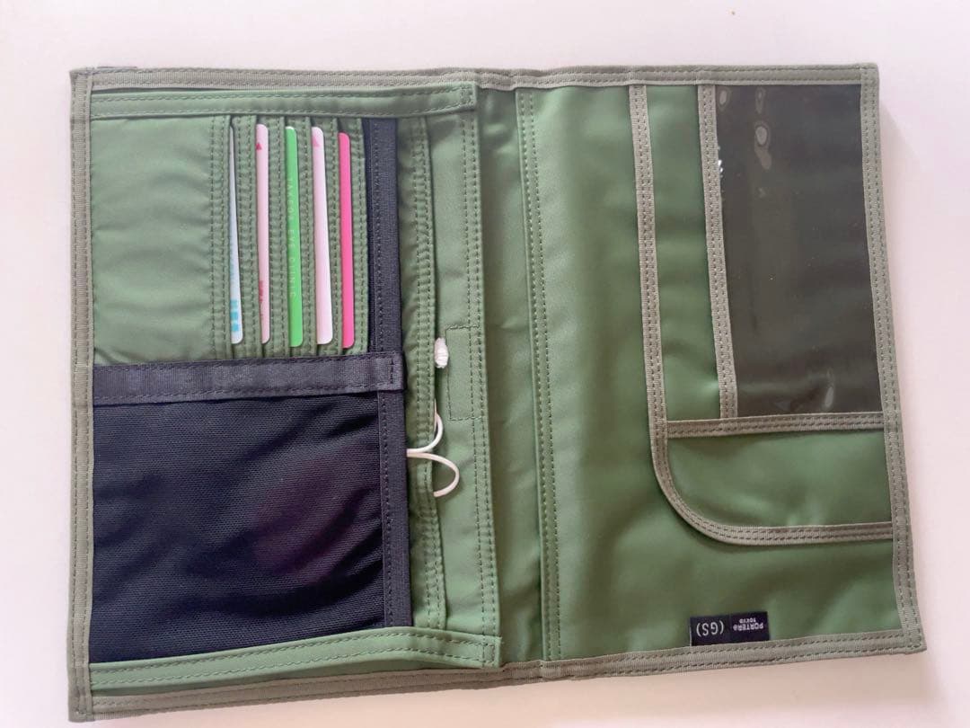 B印ヨシダポーター PORTER トラベルウォレット マルチケース 美品