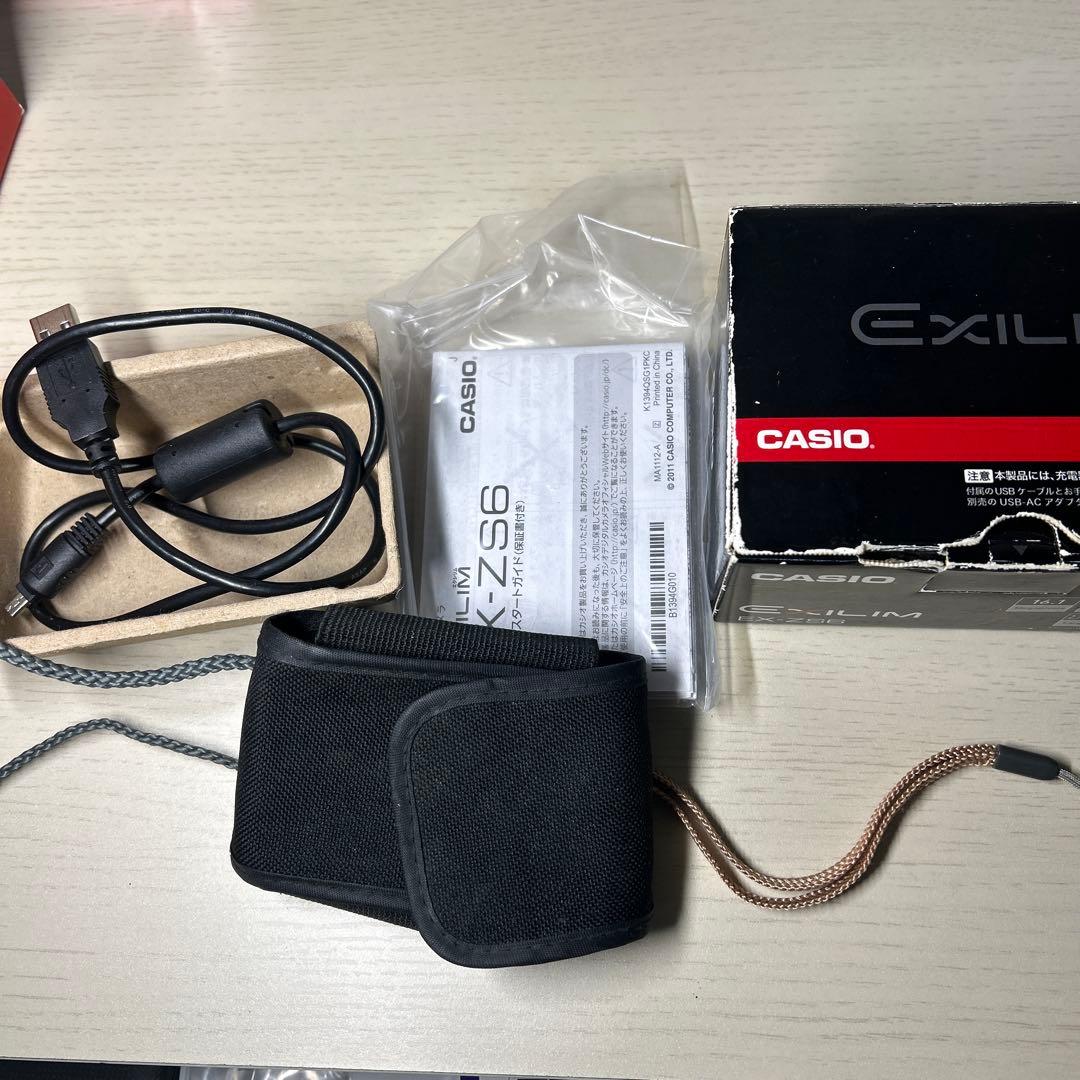 カシオ　CASIO EXILIM EX-ZS6 ピンク 付属品多数