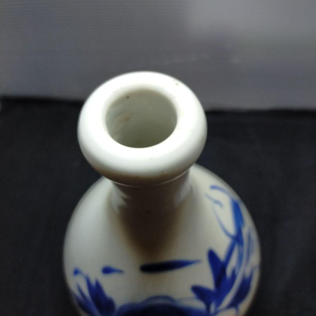 ２０５4骨董　徳利型の壺　　高さ約24 CM