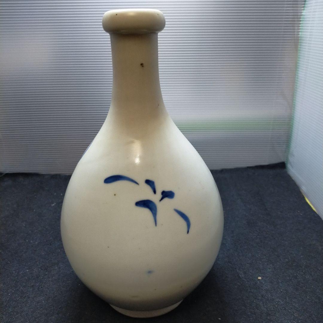 ２０５4骨董　徳利型の壺　　高さ約24 CM