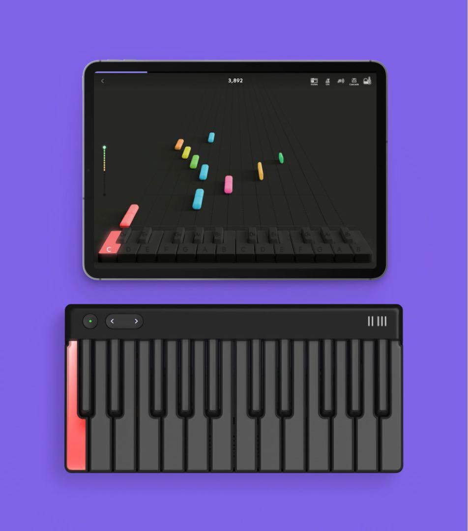 ROLI LUMI後継 Piano M 新品 カラフルに輝くキーボード