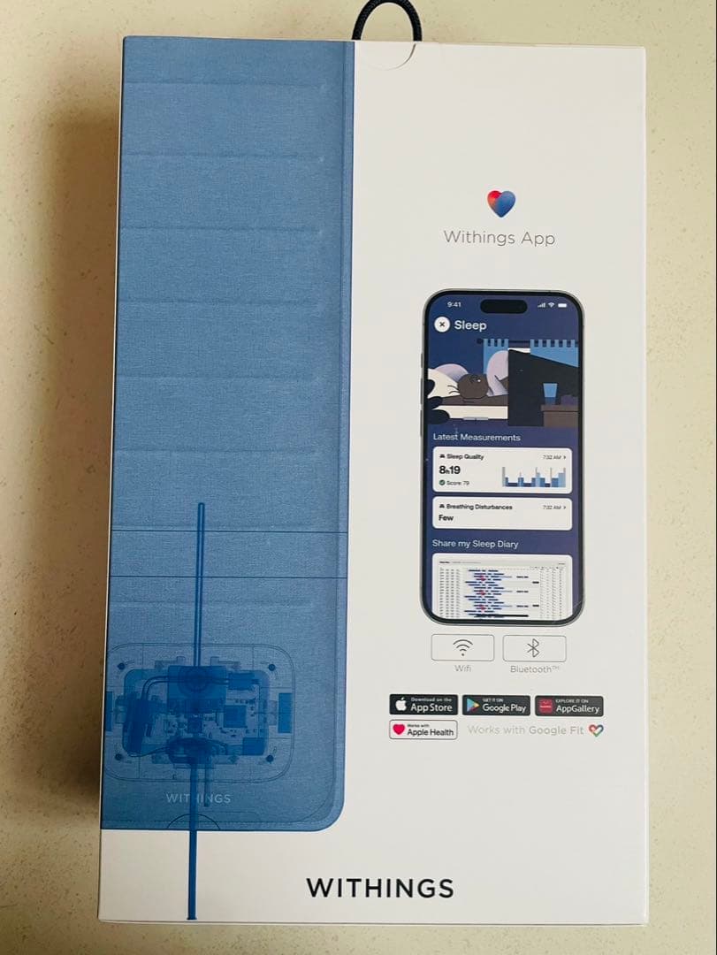 WITHINGS Sleep Tracking Mat スマート睡眠パッド