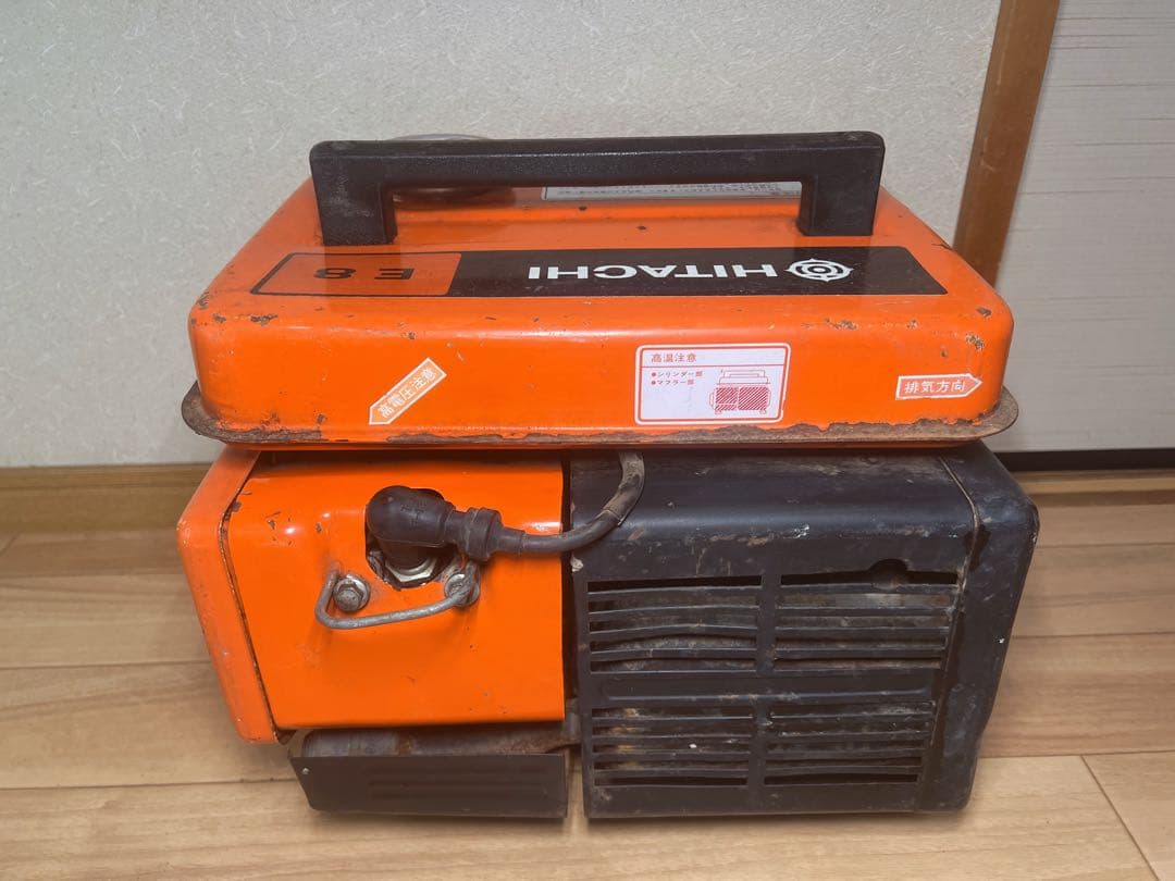 HITACHI 日立エンジン発電機 E8 引取限定埼玉県春日部市