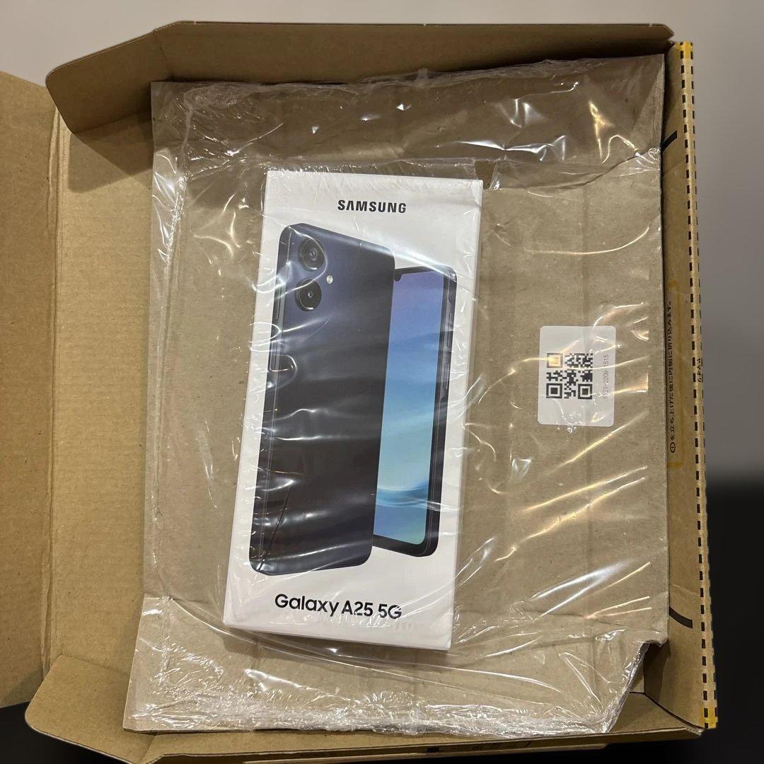 新品未使用 未開封 Samsung Galaxy A25 5G ブラック 本体
