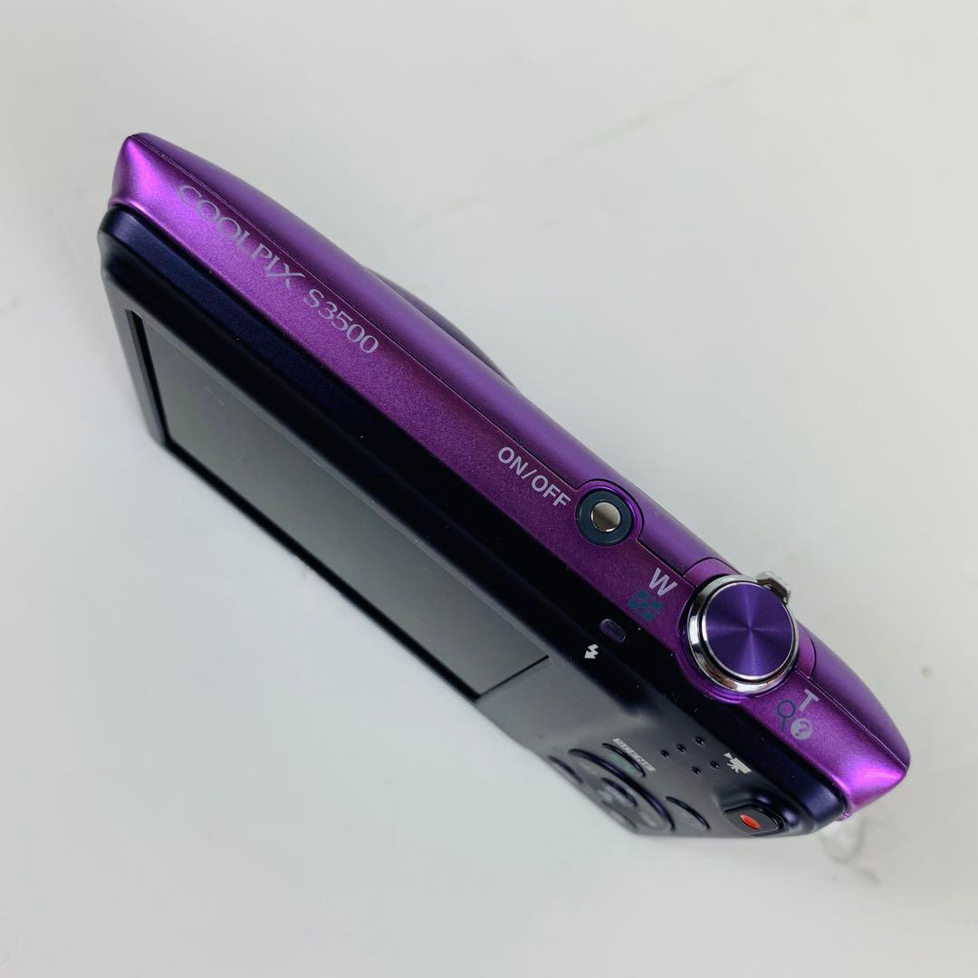 Nikon COOLPIX S3500 パープル コンパクトデジタルカメラ