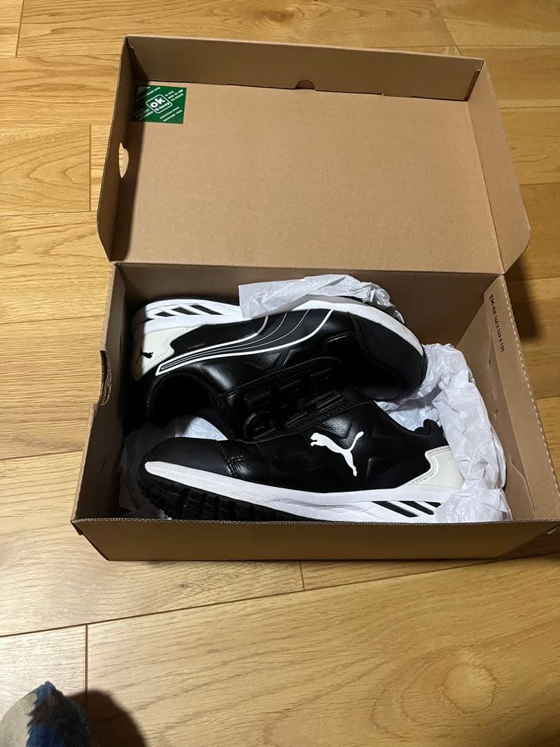 PUMA 安全靴 ブラック 25cm