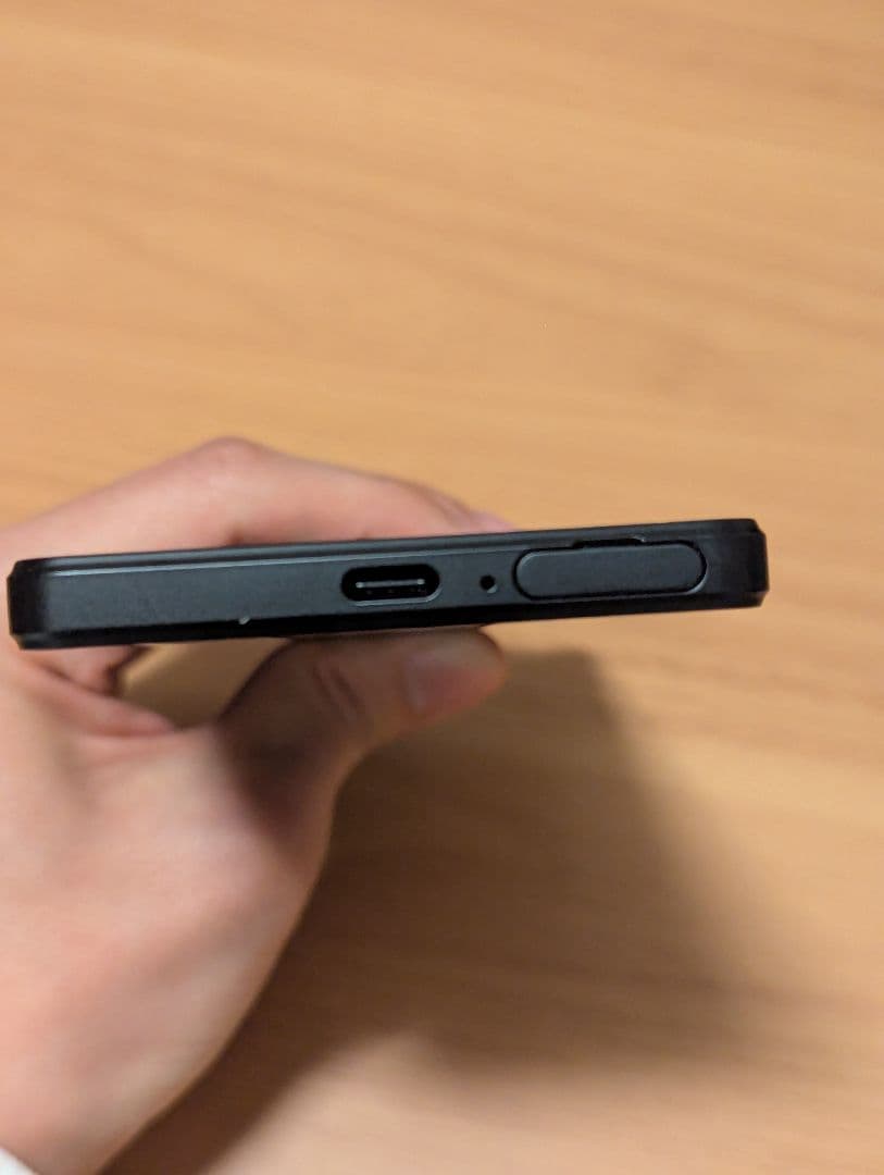 Xperia 1 IV ブラック au SOG06　画面焼き付き有り