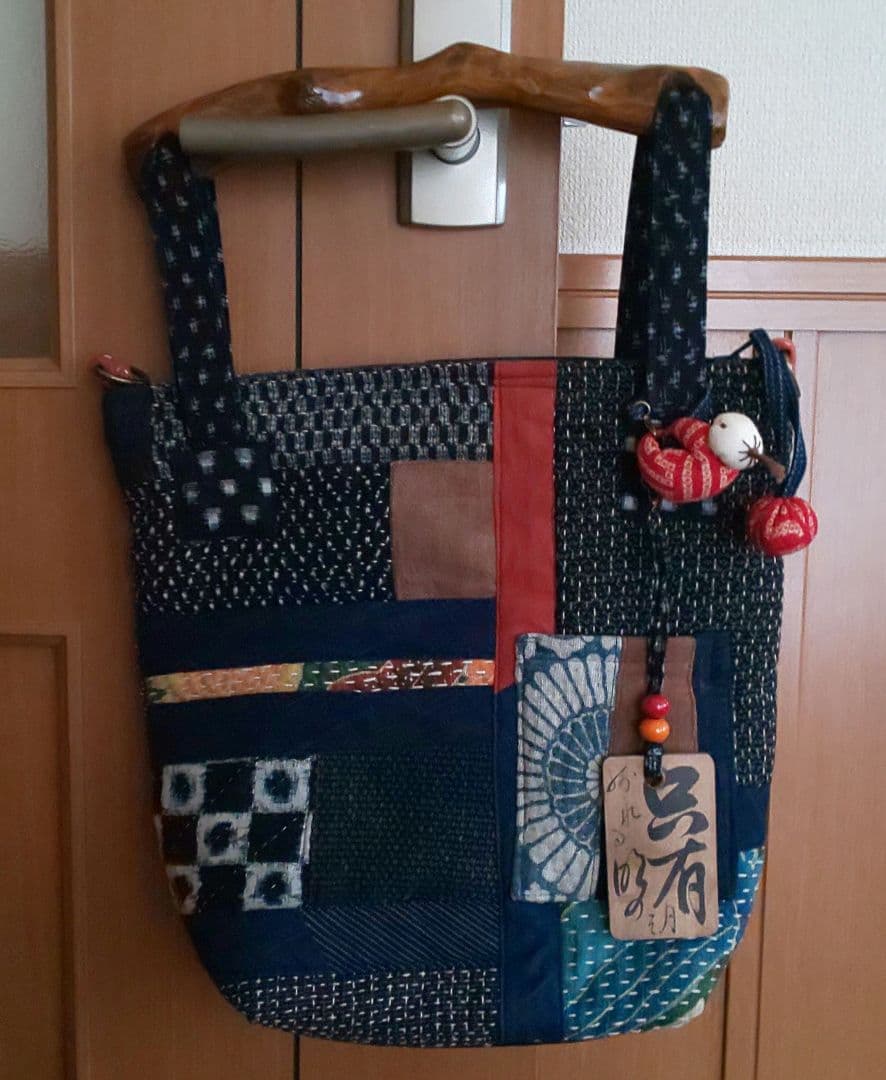 お値下げ☆古布手作りバック