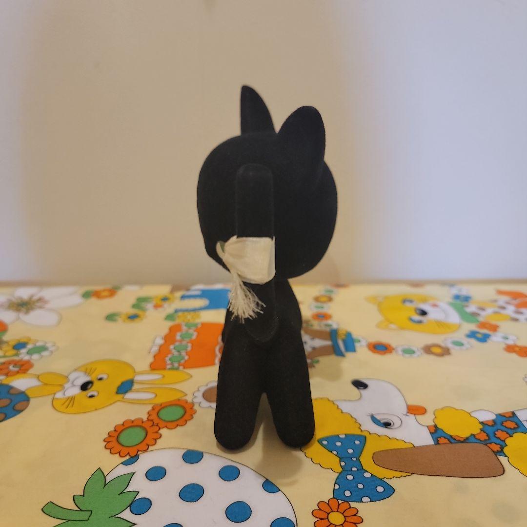 内藤ルネ　黒猫　首振り人形