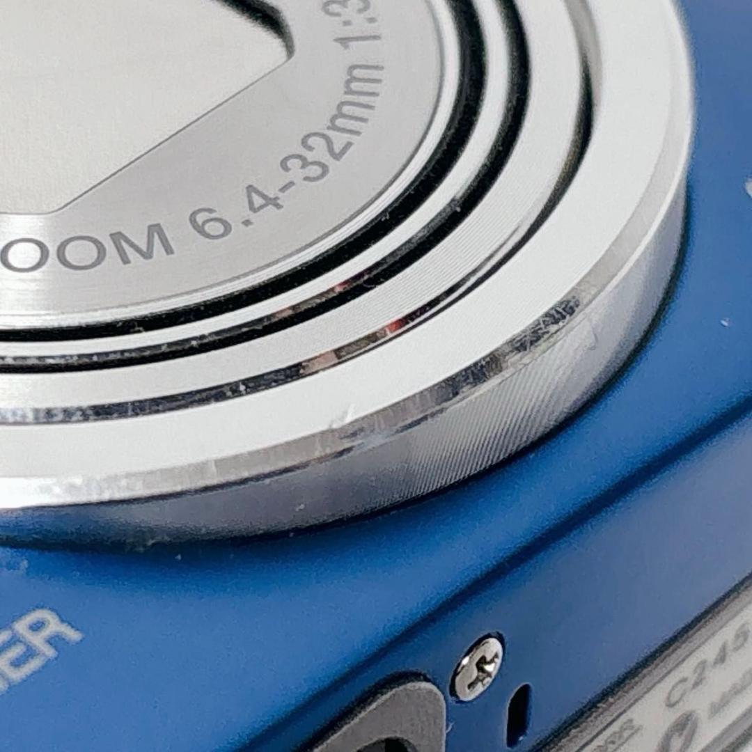 OLYMPUS μ750 ミュー750 ブルー 美品 付属品完備 コンデジ 箱付